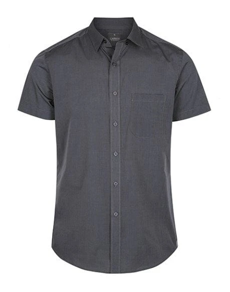 Gloweave Mens Smith End On End Short Sleeve Shirt 2 Gloweave Mens Smith End On End Short Sleeve Shirt - Image 2
