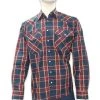 Bisley Mens Long Sleeve Shirt Western Check Shirt