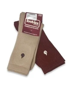 Fooot-Ies Mens Blaze 2 Pack Sneaker Sock