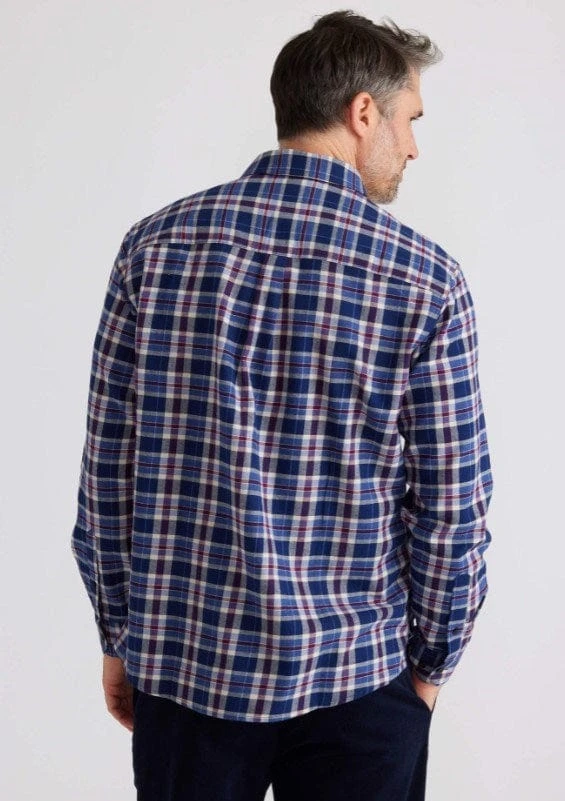 Breakaway Mens Stride Cotton Brush Shirt 2 Breakaway Mens Stride Cotton Brush Shirt - Image 2