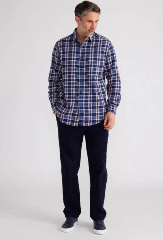 Breakaway Mens Stride Cotton Brush Shirt 3 Breakaway Mens Stride Cotton Brush Shirt - Image 3