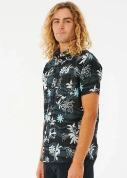 Rip Curl Mens SWC Botanica Short Sleeve Shirt