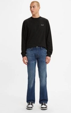 Levis Mens 527 Slim Bootcut Jeans