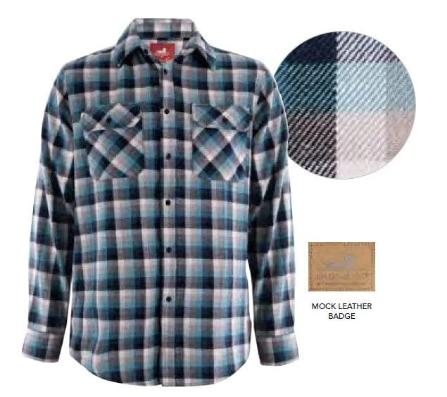 Thomas Cook Mens Thomson Thermal Check Long Sleeve Shirt - Image 2