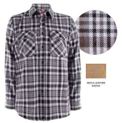 Thomas Cook Mens Sullivan Thermal Check Long Sleeve Shirt