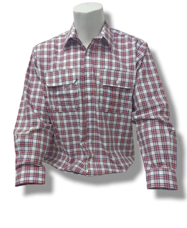 Country Tradition Mens Long Sleeve Shirt - Blue 1 Country Tradition Mens Long Sleeve Shirt - Blue