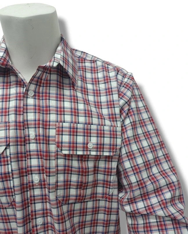 Country Tradition Mens Long Sleeve Shirt - Blue 2 Country Tradition Mens Long Sleeve Shirt - Blue - Image 2