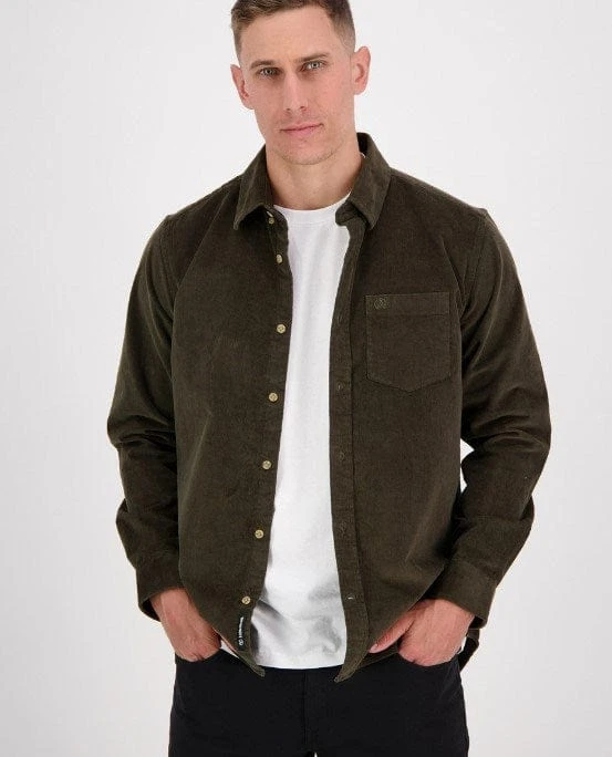 Swanndri Mens Ranfurly Corduroy Shirt - Image 4