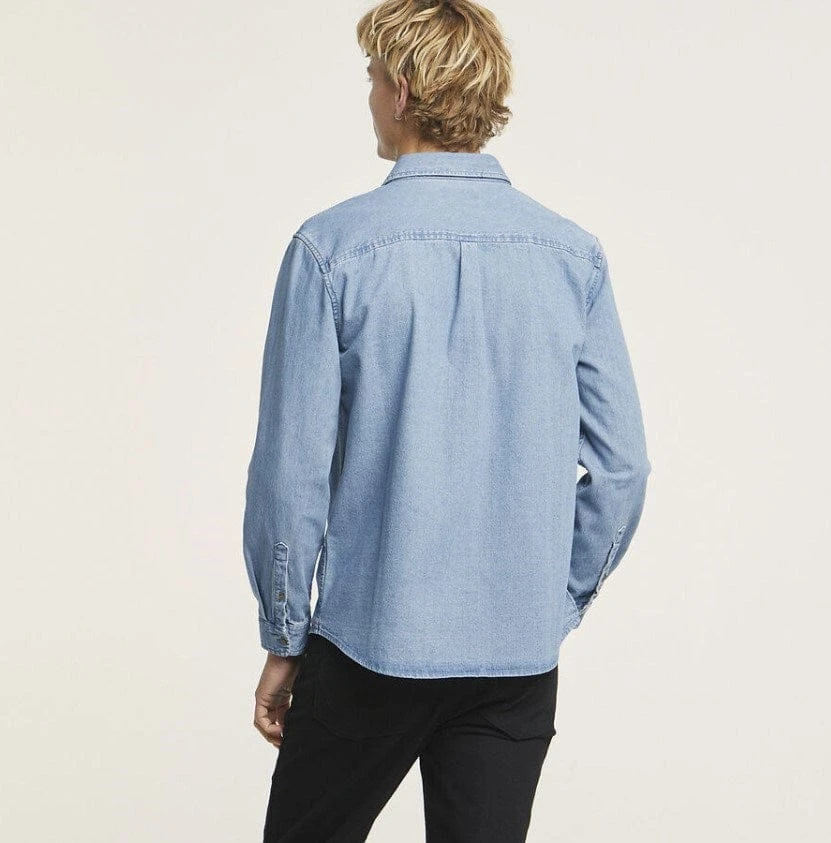 Wrangler Roadside Denim Shirt - Image 3