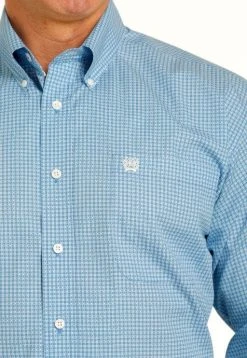 Alternative view of Cinch Mens Geometric Print Button