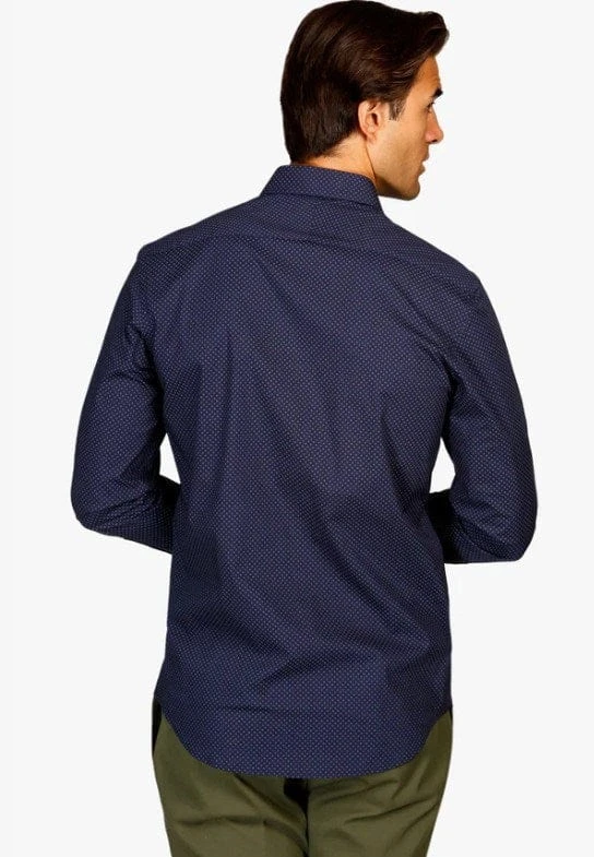 Brooksfield Mens Stretch Performance Shirt 3 Brooksfield Mens Stretch Performance Shirt - Image 3