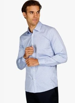 Alternative view of Brooksfield Mens Premium Print Shirt