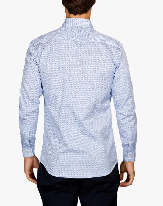 Brooksfield Mens Premium Print Shirt 3 Brooksfield Mens Premium Print Shirt - Image 3