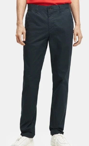 Scotch & Soda Mens Stuart Organic Regular Slim-Fit Stretch Chino - Image 2