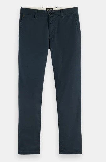 Scotch & Soda Mens Stuart Organic Regular Slim-Fit Stretch Chino - Image 3