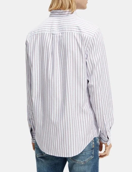 Scotch & Soda Mens Essentials Stried Organic Cotton - Image 3