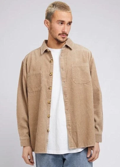 Silent Theory Mens Cord Overshirt - Image 4