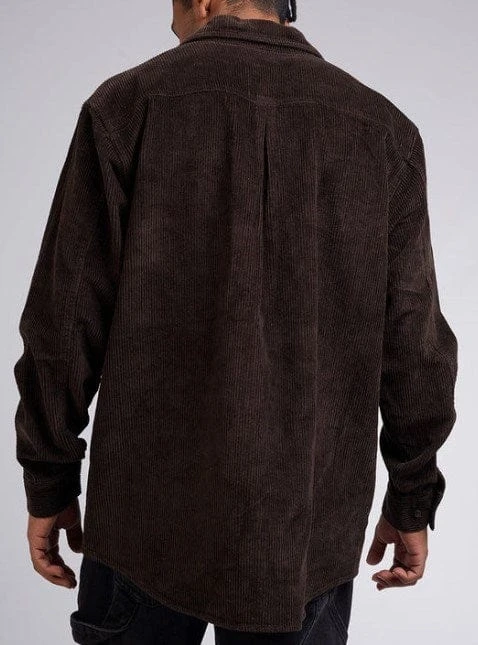Silent Theory Mens Cord Overshirt - Image 2