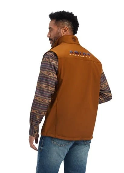 Ariat Mens Logo Softshell Vest - Image 3