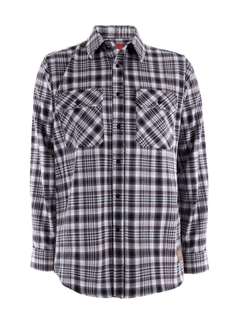 Thomas Cook Mens Sullivan Thermal Check Long Sleeve Shirt - Image 2