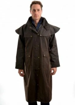 Thomas Cook Oilskin Long Coat