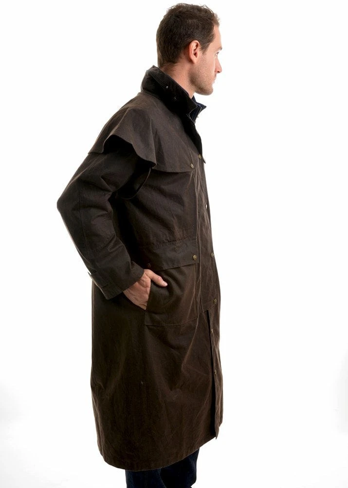 Thomas Cook Oilskin Long Coat - Image 2