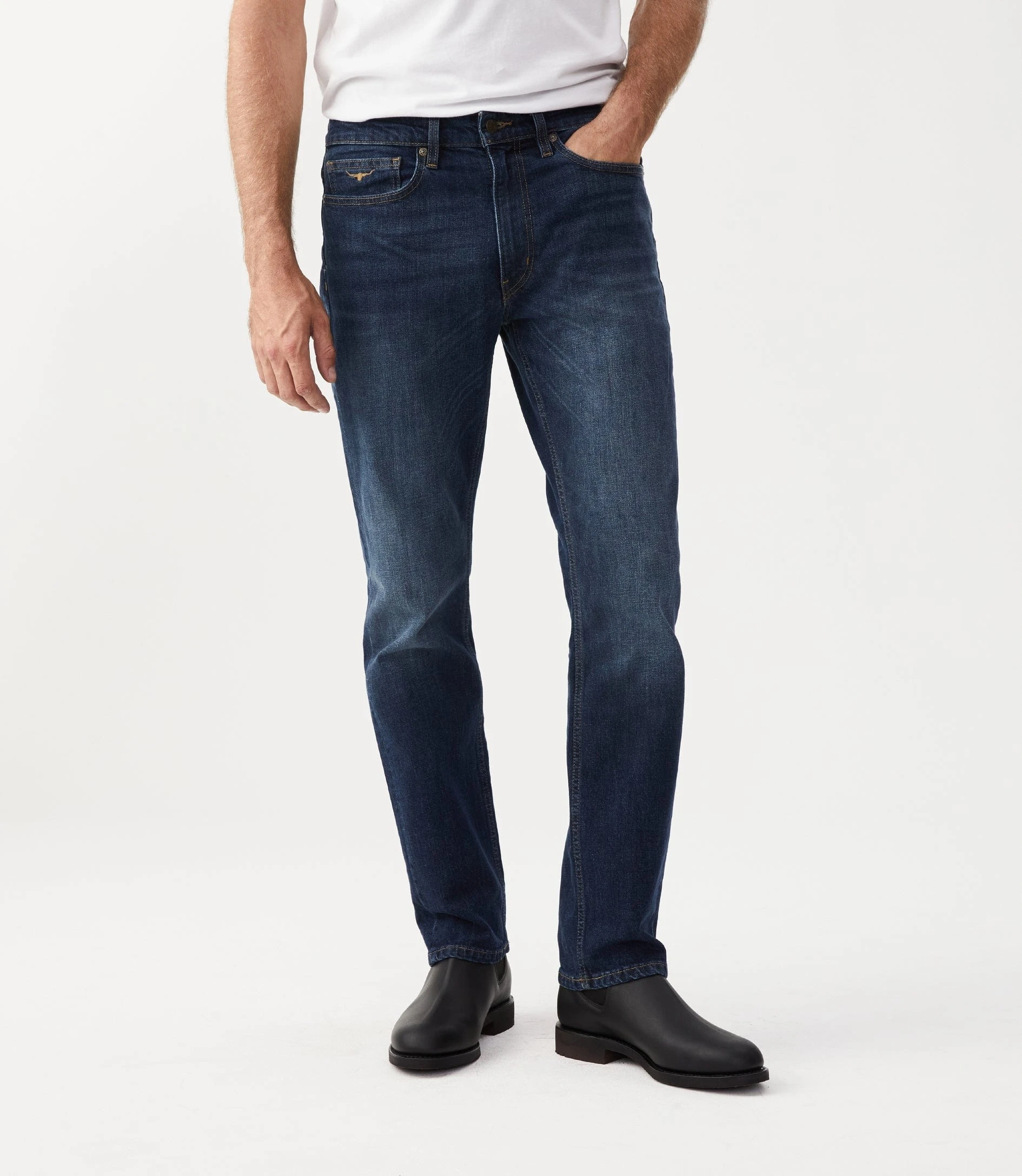 R. M. Williams RM Williams Ramco Jeans (Med Wash) - Image 3