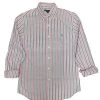 Ralph Lauren Mens Custom Fit Stripe Linen Shirt - Assorted