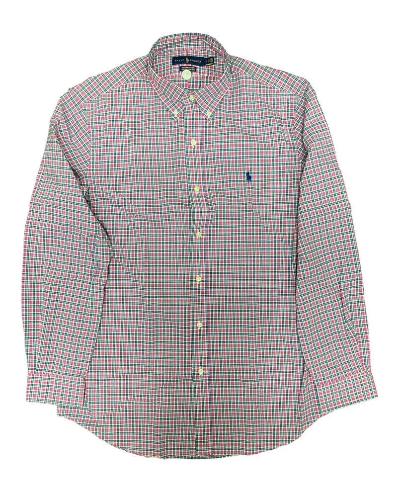 Ralph Lauren Mens Custom Fit Stretch Poplin Shirt - Assorted 1 Ralph Lauren Mens Custom Fit Stretch Poplin Shirt - Assorted