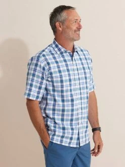 Breakaway Mens Kotor Flaxley Shirt -RM Williams Store ba62054 serene 203