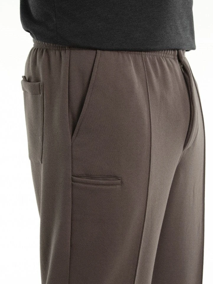 Breakaway Mens Pocket Snowy Mt Fleece Pants - Image 3