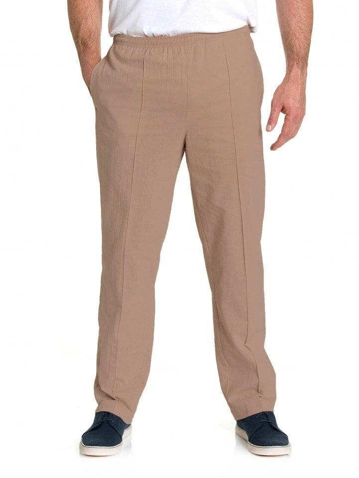 Breakaway Mens Cotton Crinkle Pant - Larger Sizes 1 Breakaway Mens Cotton Crinkle Pant - Larger Sizes