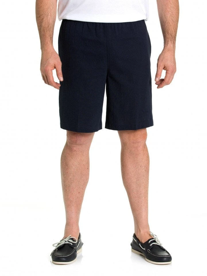 Breakaway Mens Cotton Crinkle Shorts - Larger Sizes