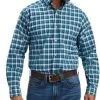 Ariat Mens Pro Series Brantleigh Stretch Classic Long Sleeve Shirt