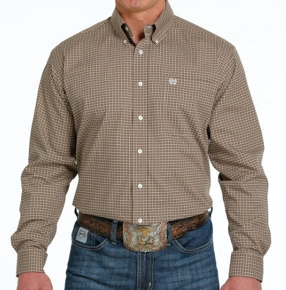 Cinch Mens Geometric Button-Down Western Shirt 1 Cinch Mens Geometric Button-Down Western Shirt