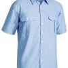 Bisley Oxford Shirt - Short Sleeve