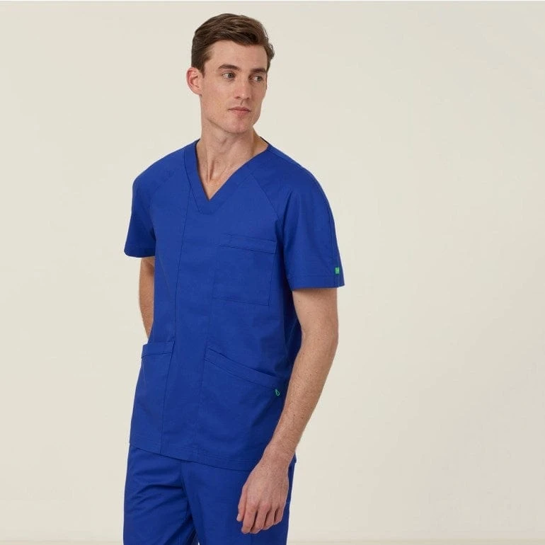 NNT Unisex Carl V Neck Scrub Top - Image 4