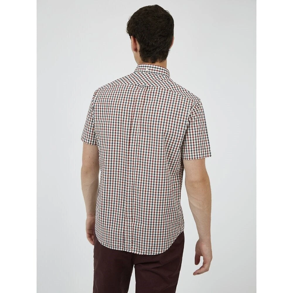 Ben Sherman Mens Signature House Check Short Sleeve - Image 3