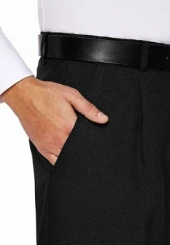 City Club Diplomat Coast Pant (King Size) -RM Williams Store diplomcoas blk 02 e6d0e5f0 8221 429f 9b67 424c40465c1d