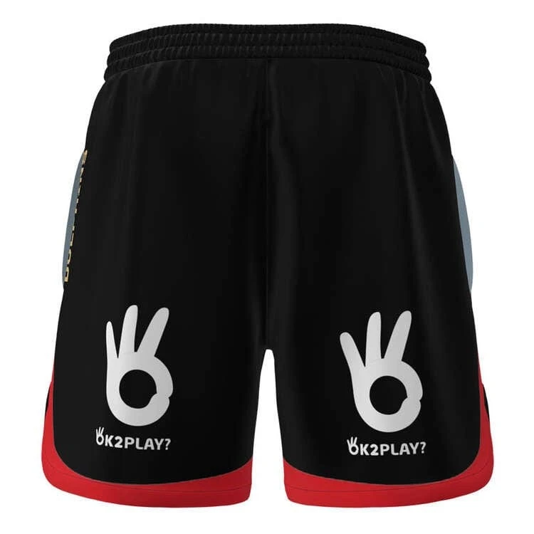 Classic NRL Dolphins Men's Training Short - Image 2