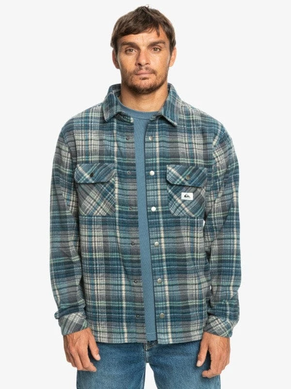 Quiksilver Mens Surf Days Fleece Shirt 3 Quiksilver Mens Surf Days Fleece Shirt - Image 3