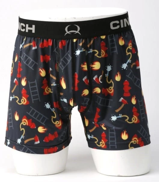 Cinch Mens 5 Inch Firehose Boxer Briefs 1 Cinch Mens 5 Inch Firehose Boxer Briefs