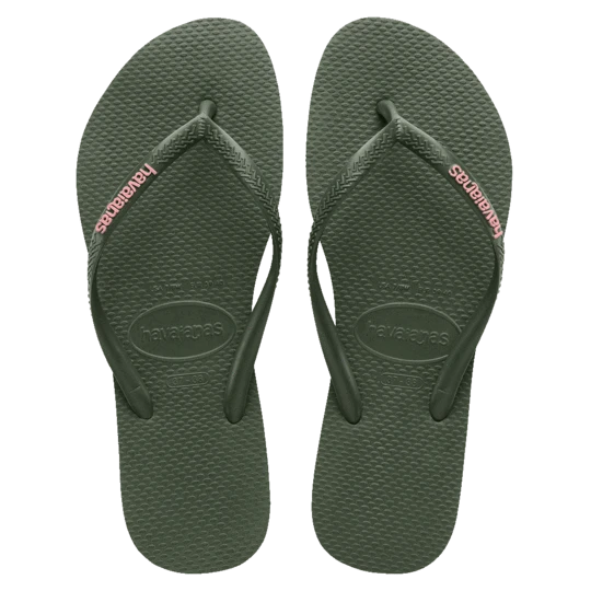 Havaianas Slim Rubber Logo Thongs - Image 5