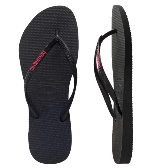 Havaianas Slim Rubber Logo Thongs - Image 2