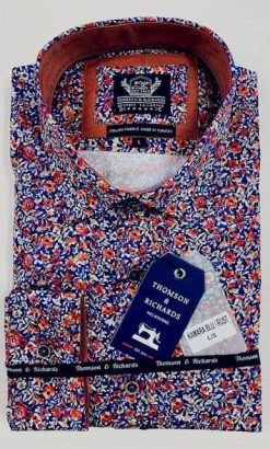 Thomson & Richards Mens Kamara Long Sleeve Shirt