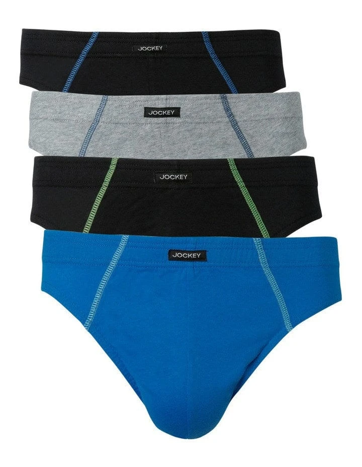Jockey Cotton Brief (4 Pack)