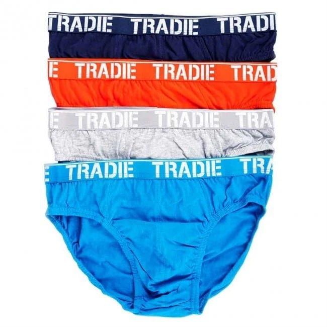 Tradies Tradie Mens 4 Pack Brief - Image 2