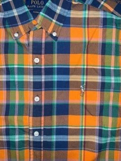 Ralph Lauren Mens Custom Fit Oxford Shirt 3 Ralph Lauren Mens Custom Fit Oxford Shirt -RM Williams Store orange 20rl