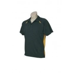 Biz Collection Mens Splice Polo Shirt