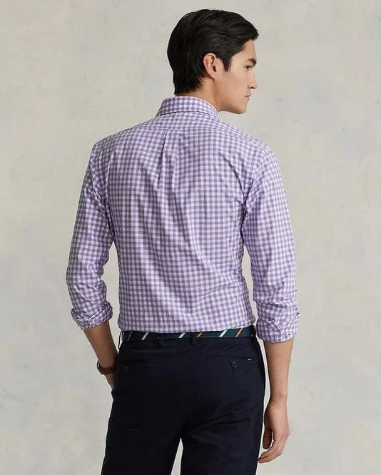 Ralph Lauren Mens Stretch Slim Fit Poplin Shirt 3 Ralph Lauren Mens Stretch Slim Fit Poplin Shirt - Image 3